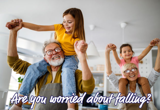 Physical therapy can help you prevent a fall.